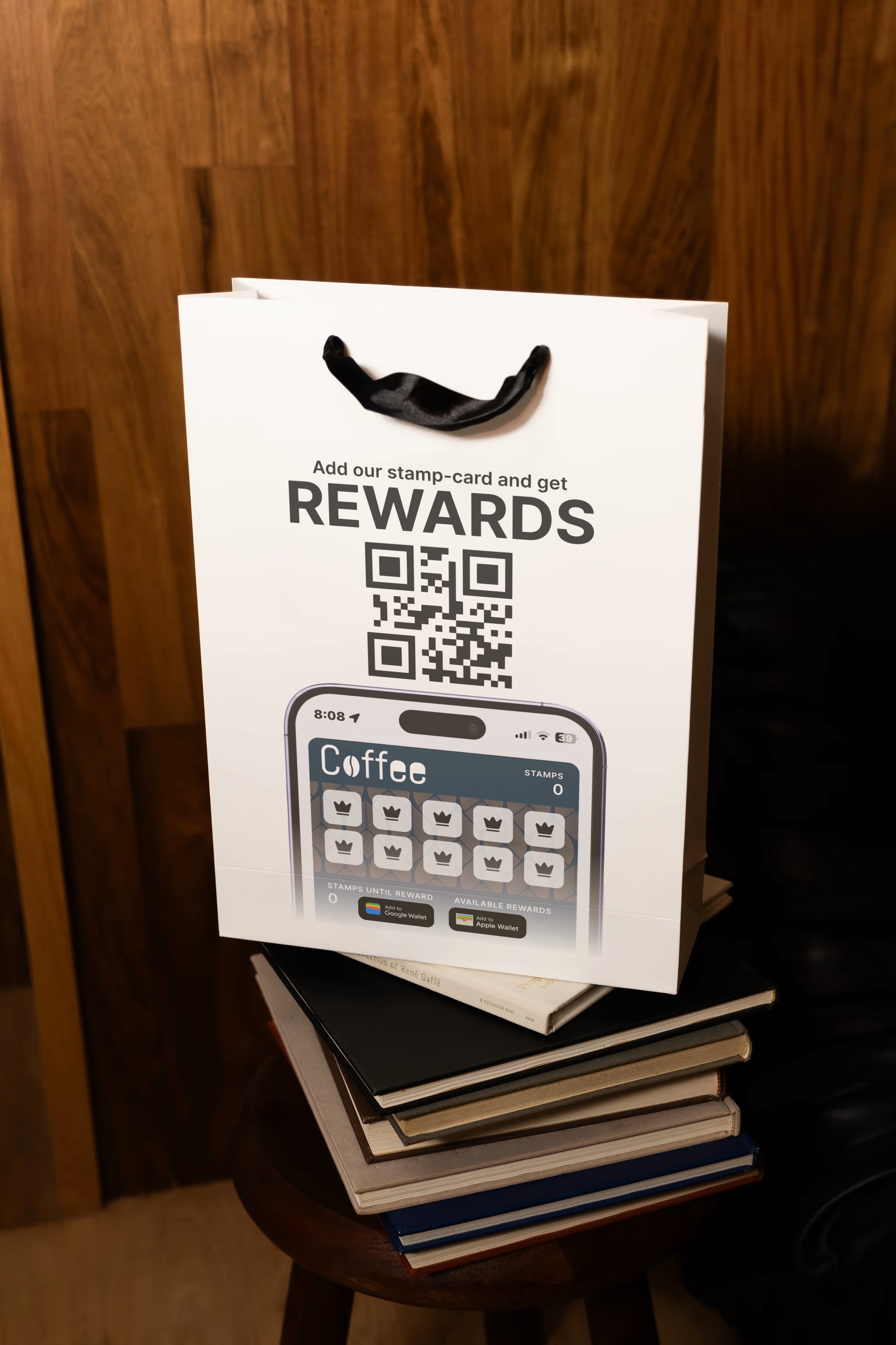 Loyalty card mockup 8